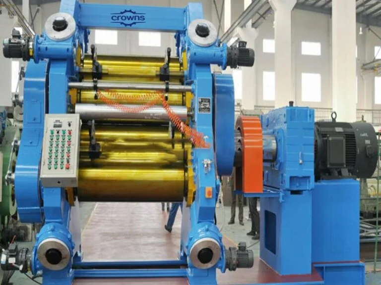 4 Roll Calender Machine -Crowns Machinery