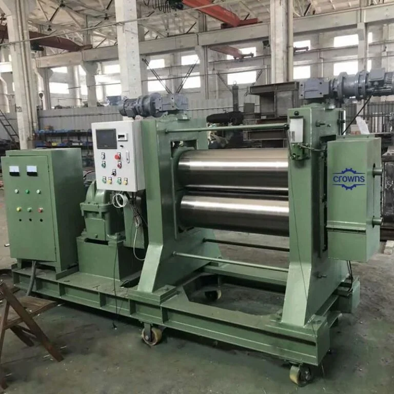 Two Roll Calender-Crowns Machinery