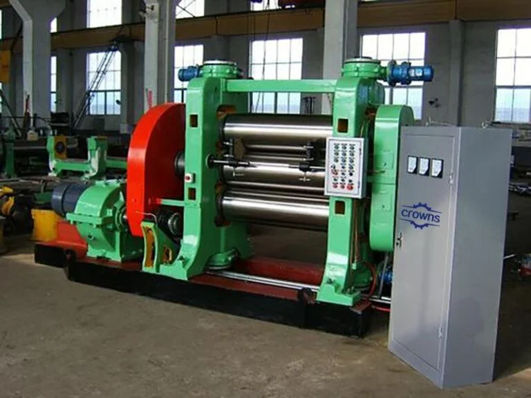 3 Roll Calender Machine-Rubber Calender -Crowns Machinery