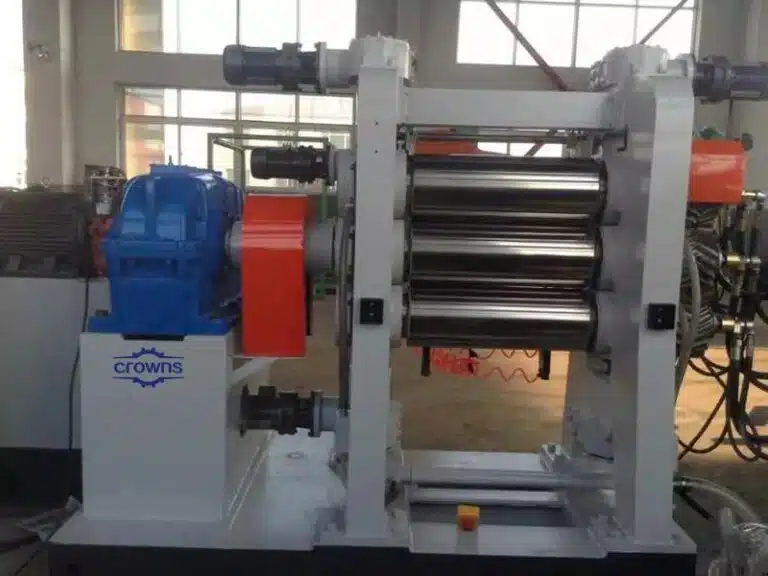 Automatic Three Roll Calender -Crowns Machinery