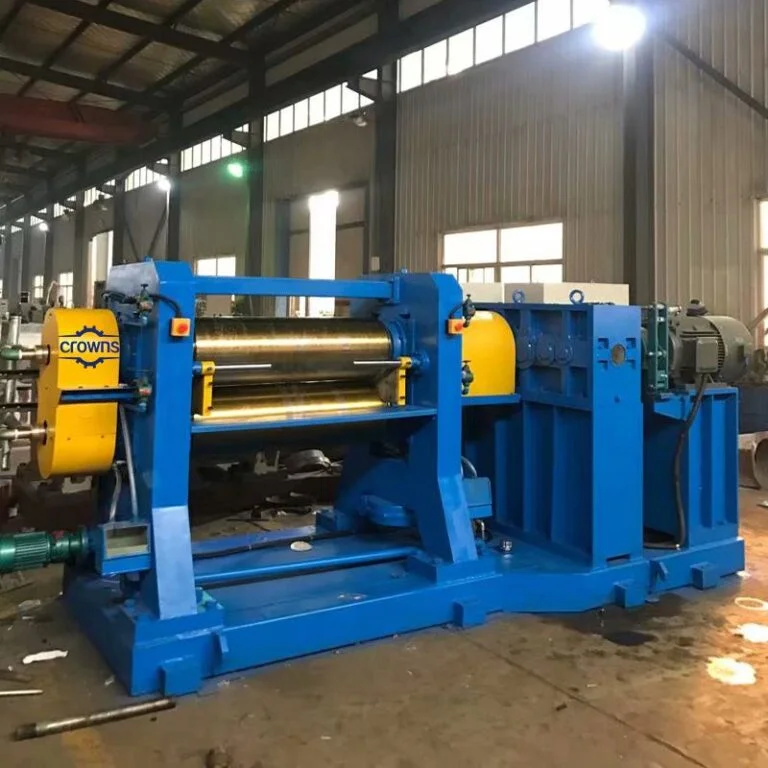 2 Roll Calender Machine-Rubber Calender Machine-Crowns Machinery
