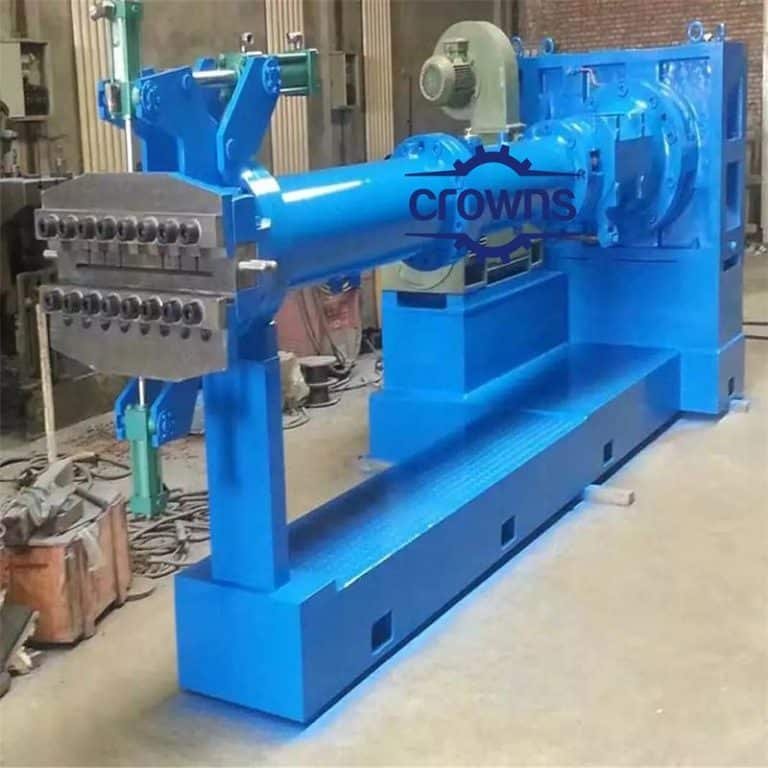Industrial blue rubber extrusion machine for tire manufacturing