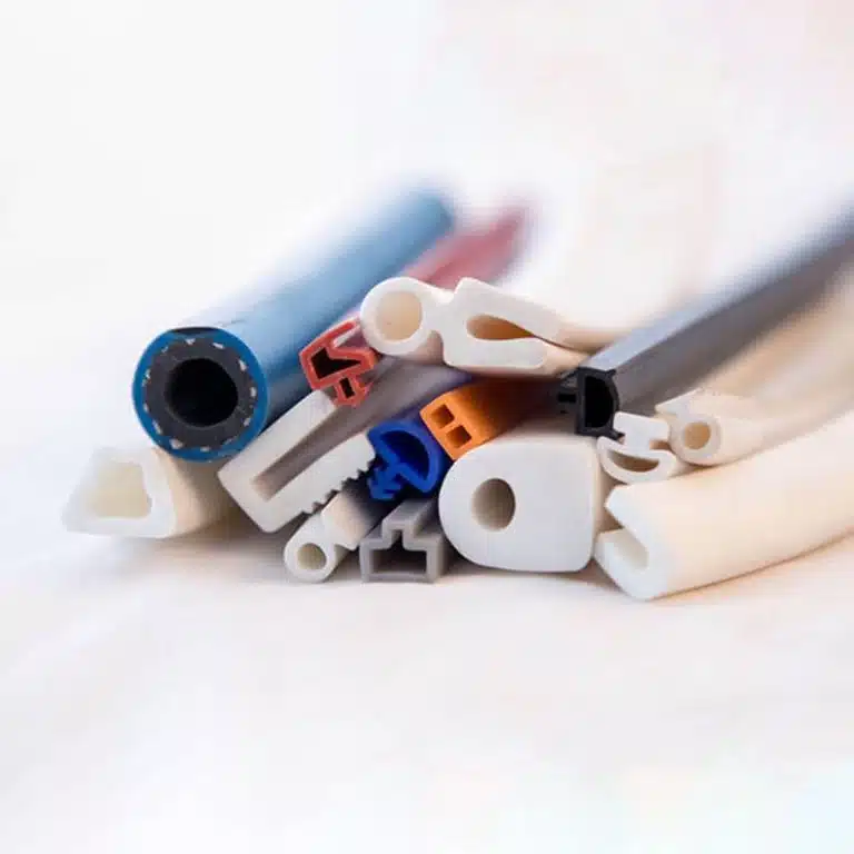 Various rubber profiles and seals with complex shapes made by advanced rubber extrusion processes