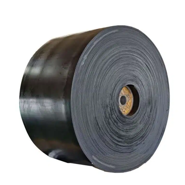 Roll of vulcanised rubber material, end product of Crowns Machinery's vulcanisation process