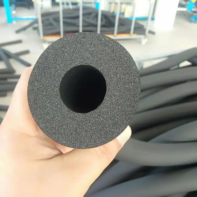 Extruded rubber insulation tube, a result of advanced extrusion technology