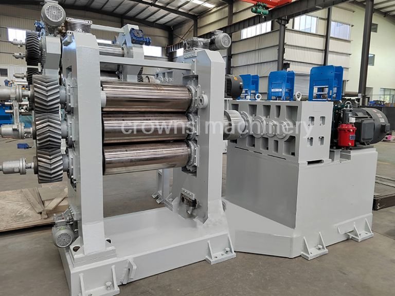 How Does Rubber Calender Machine Work-Crowns Machinery