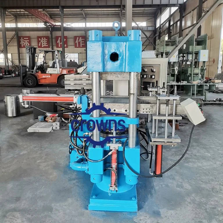 Rubber Vulcanizing Machine Operation